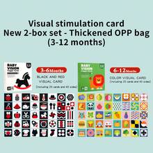 High Contrast Baby Cards, Newborn Visual Stimulation Black And White Cards, Baby Early Education Visual Stimulation Cards, Baby Flash Cards Learning Cards - Baby Gift, Colorful Tracking Flashcards Cognitive Cards - Visual Stimulation Card Set - View 14