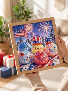 New Arrival: Cute Dumpling Diamond Painting, Adult Diamond Painting Mosaic Craft, Full Round Diamond Painting Product. Stress Relief And Easy To Match, Suitable For Desktop Decoration And Dining Table Decoration, Handmade Kit, Unique Home Design - A - View 4