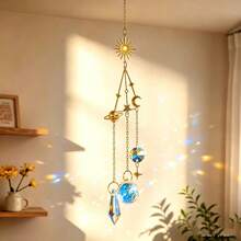 1pc Garden Yard Sun Catcher, Suitable For Garden, Balcony, Wall, Car Hanging, Bedroom, Kitchen, Office, Home Decor - E - View 2