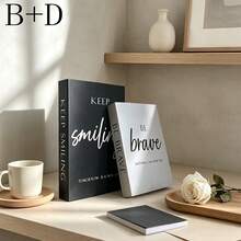 Light Luxury Minimalist Prop Books Living Room Bookshelf Photography Background Fake Book Decor 1/2/3pcs - Decor Book - View 10