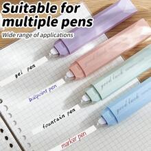 1 Set Correction Tape Set, Pull-Out Design, Smooth Application, For Student Exam Correction, Classroom Note Editing, Home Homework Correction, Office Document Editing, Durable Tape, Back To School Learning And Office Supplies - Sets - View 6