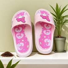 Sandal Musim Panas untuk Bayi & Anak-anak, PVC Lembut Anti Selip Tahan Air, Sandal Pantai Kartun Lucu, Untuk Anak Laki-laki dan Perempuan, Hadiah Ulang Tahun - Berwarna merah muda - View 4