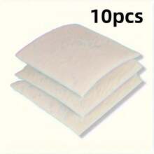 10/20/30pcs Universal Home Air Conditioner Air Purification Filter, Can Intercept Dust, Hair And Floating Particles, Can Be Freely Cut - White - View 7