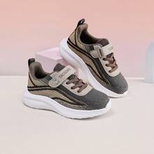 Sepatu Olahraga Anak TAOSENTU, Blok Warna Cokelat Retro, Bagian Atas Jala yang Bernapas dan Segar, Tidak Mudah Berkeringat, Desain Penutup Velcro, Mudah Dipasang dan Dilepas untuk Anak-anak, Sol Lembut Ringan Anti-Selip dan Tahan Aus, Menyerap Guncangan dan Nyaman di Kaki, Cocok untuk Sekolah, Lari, dan Olahraga Sehari-hari Anak-anak Ukuran Sedang hingga Besar, Kombinasi Warna yang Sederhana dan Serbaguna, Tahan Lama untuk Pemakaian Sehari-hari - Coklat - View 16