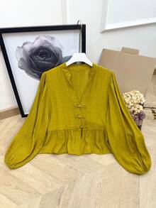 Women Tops - Lime Green - View 3