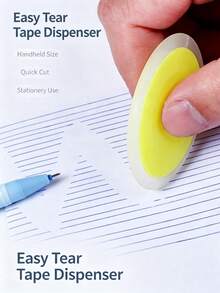 5pcs Candy Color Eraser Set, Heat-Erasable Oval Erasers, Soft Pencil Erasers, Highly Attractive Pastel Stationery, Clean Erasing Without Leaving Traces, School Supplies, Suitable For Students' Classroom Notes Erasure, Gift For Students And Classmates - Multi-color - View 1