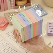 Morandi Color Self-Adhesive Sticky Notes, 7.5 X 7.5cm (3 X 3in), Suitable For Home, Office, Notebook, 50 Sheets Per Pad, School Supplies - one-size - View 9