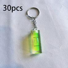 1pc/3pcs Plastic Level Keychain, Portable For Home Measuring, Outdoor, Gifts, Suitable For Handcraft Lovers & Boyfriends - Green - View 12