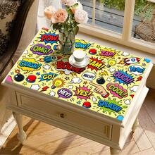 Printed Pattern Drainage Mat/Absorbent Mat/Drying Mat Coffee Machine Tableware Drying Mat - Absorbent Polyester Desktop Protector Mat With Rubber Non-Slip Backing, For Kitchen Countertop Decoration - Home Bar And Dining Table Placemat - Multicolor - View 4