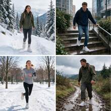 1 Set 2pcs Fashionable 20-Tooth Anti-Slip Ice Crampons Shoe Covers, Suitable For Winter Outdoor Travel, Snow Hiking, Trekking, Unisex, Fits Shoes And Boots, Ice Climbing Crampons, Anti-Slip Snow Pads, Suitable For Snow And Ice Surface Walking, Winter Walking - Multicolor - View 3