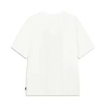 LI‑NING BADFIVE Men Ice‑Feel Moisture Wicking Graphic T‑Shirt AHSW359 - Milky - View 2