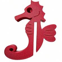 1pc Cute Seahorse Design Bathroom Hook, No-Drill Glass Door Hanging Hook, Bathroom Towel Storage Organizer - View 11