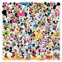 52pcs Disney Movie Mickey Mouse Stickers Cartoon Decals DIY Skateboard Laptop Motorcycle Cool Cute Cartoon Stickers - Multicolor - View 6