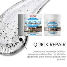 Invisible Sealant Roof Crack Sealing Waterproof Wear-Resistant High Elasticity Transparent Repair Glue Suitable For Multiple Materials, Comprehensive Waterproof Sealing Easy To Use. Strong Weather Resistance, Suitable For All Seasons, Maintains Stable Waterproof Performance Household Essential Convenient And Fast Practical Small Gift For Family And Friends - A - View 9