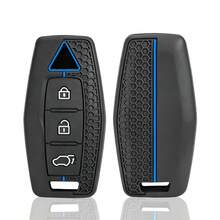 Silicone 3 Buttons Car Key Cover Case Shell For Outlander 2022 2023 2024 Holder Protection Accessory - A - View 4