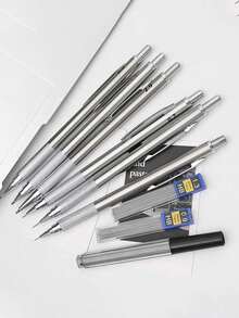 Automatic Drawing Pencil Lead Refills, HB Resin Mechanical Pencil Lead, Metal Pencil Lead Refills, Mechanical Pencil Lead, Suitable For Engineering Drawing, Blueprint Drafting, Daily Writing, Student And Office Use, Back To School Stationery - Multicolor - View 9