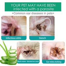 Yegbong Pet Ear Drops, Universal For Cats And Dogs, Ear Canal Cleansing, Ear Mite Removal, Deodorizing, Itch Relief, Ear Cleaning Solution, Keeps Pets' Ears Fresh And Comfortable - 1PC - View 8