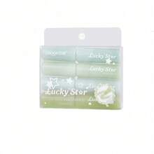 Premium Lucky Star Fluorescent Jelly Color Water-Based Non-Bleed Marker Pen, High Aesthetic Highlighter For Students, Journaling And Underlining - Multi - View 8