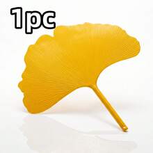1/3/5pcs Summer Hand Fan, Large Thick Ginkgo Leaf Design, Durable Anti-Drop Handheld Fan, Artistic Cooling Fan - Multicolor - View 10