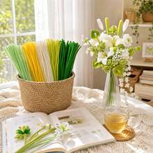 885 PCS Pipe Cleaners Craft, 5 Colors Chenille Stems Bulk For Arts And Crafts Supplies, DIY Flower Making, Creative Projects, Holiday Decorations & Kids Handmade Toys - 5-color Pipe Cleaners - View 7