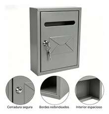 Wall-Mount Mailboxes - Gray - View 3