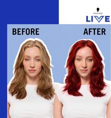 Schwarzkopf LIVE Intense Colour Long-Lasting Permanent Hair Dye (035 Real Red) - 035 Real Red - View 8