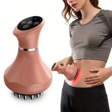 ICEWLESS Sikat Pijat 21 Titik Isi Ulang Pintar, Pijat Getar Kontrol Suhu 9 Kecepatan, Fungsi Terapi Panas, Cocok untuk Relaksasi Perut, Kaki, dan Bagian Tubuh Lainnya, 1200mAh, Pijat Kesehatan, Hadiah Hari Ibu dan Hari Ayah - View 15