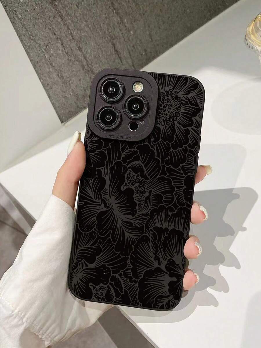魔方穿孔直邊線條花卉彩繪防摔手機殼 XR/7/8 彩繪款,兼容 15 Pro Max、Apple 13、14、Apple 11、XS,P12 直邊彩繪 TPU 防摔軟殼手機殼,適用於 Galaxy S24、Galaxy S24+、Galaxy S24 Ultra、Galaxy S22/Galaxy A13 4G/Galaxy A52/A52s 5G,適用於 Ximi Note 11/Ximi 11 Lite - 彩色 - 查看 1