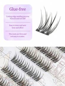 Glue-Free Self-Adhesive Fairy Fur Natural Style Eyelashes, Creates Clear Natural Look, Not Exaggerated, Suitable For Daily Commute And Light Makeup - View 5
