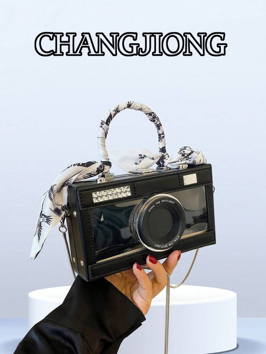 Personalized Camera Bag Square Mini Wallet Multi-Functional Elegant Vintage Shoulder Crossbody Bag For Women Daily Use Gift Party Evening