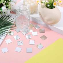 Various Shapes Mirror Mosaic Tiles - Mini Rhombus Glass Mirror, Suitable For DIY Art Wall, Door, Home Decor - 0.1cm Thickness, Mini Size, Perfect For Craft Projects - A - View 6