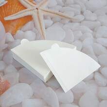 100/200pcs Coffee Filter Paper, V-Shaped Coffee Filter Paper, Disposable Coffee & Tea Filter Paper, Suitable For Pour-Over Coffee And Drip Coffee Maker - White - View 3