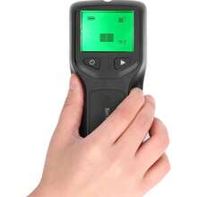 5-In-1 Wall Stud And Metal Detector - Black - View 6