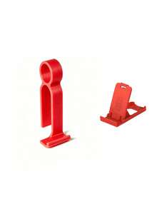 Multi- Function Phone Stand For Desk, Lazy Bracket For Bed& Office, Anti- Slip Portable Holder With Storage, Simple Plastic Decor For Home Office, Travel& Bathroom, Desktop Phone Cradle For Watching Movie,It'S The Perfect Gift For Oneself - Multicolor - View 14