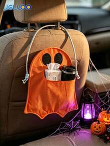 JELLOO Tas Penyimpanan Interior Mobil, Aksesori Mobil Penting untuk Perjalanan Jauh, Natal, Pemasangan Mudah, Halloween, Penyimpanan Portabel untuk Berbagai Barang, Cocok untuk Berbagai Acara, Penting untuk Menjaga Kebersihan Interior Mobil - Berbagai gaya - View 1
