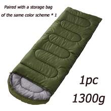 Thickened Warm Outdoor Camping Sleeping Bag, Night Warmth, Suitable For Camping, Short Trips And Outdoor Exploration, All-Season Travel Sleeping Bag, Camping Equipment - Multicolor - View 17