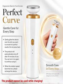 Electric Callus Remover 500mAh Battery Replaceable Grinding Heads One-Touch Operation Fast Repair Cracked Heels And Hard Skin Portable Foot Care Kit Unisex Home Use - Multicolor - View 8