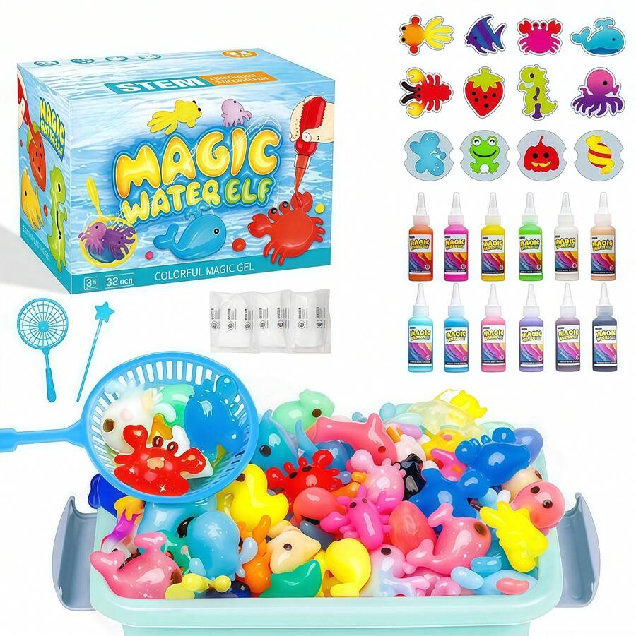 Kids Sand Art - Water Elf 30-piece Set/Blue Packaging - View 1