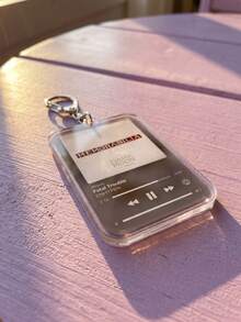1Pc/9Pcs EN-HYPEN Boy Group Music Player Interface Style Album Acrylic Keyring Packs, Including Drunk-Dazed, Dark Blood, Romance: Untold And Other Popular Album And Song Playback Interface Designs, Fashionable Bag Charm, Suitable For: Back To School Season, Fan Gifts, Exquisite Collection, All Seasons - Multicolor - View 12