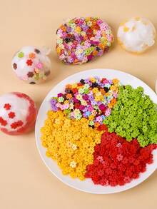 1160Pcs/100g DIY Micro Granule Building Block Toy- Bagged Mini,Creative DIY Assembly Loose Bricks, Develop Imagination And Hands-On Ability,DIY Toys - Flower - View 4