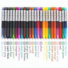 24 Warna Pulpen Netral Cepat Kering, Pulpen Ballpoint Cair Warna-warni Tabung Jarum Penuh 0,5mm, Cocok Untuk Siswa Mencatat dan Menulis, Penggunaan Kantor Kampus (Kemasan Acak) - Set - View 2