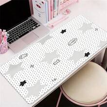 Korean Ins No Wash Waterproof Oil Proof Leather Desk Pad, Computer Desk, Study Desk Protection Desk Pad, Anti Fouling Tabletop Leather Protection Pad - View 2