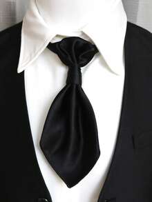 1pc Men's Small Tie Suitable For Business Casual Party Street Daily Wear Gift - Multicolor - View 1