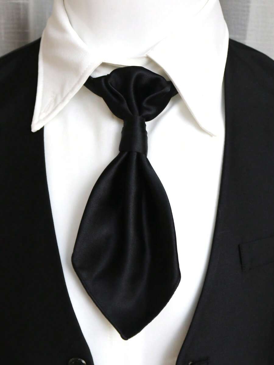 1pc Men's Small Tie Suitable For Business Casual Party Street Daily Wear Gift - Multicolor - View 1