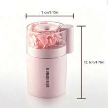 SOKANY Eternal Flower USB香氛加濕器，雙速出霧模式，多色氛圍燈，180ml水箱，靜音補水，奈米細霧，適用於居家/臥室/車內等場景 - Mist - 查看 11