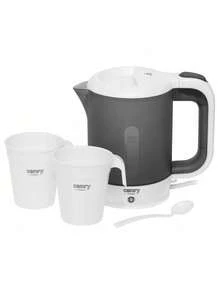 CAMRY Plastic Electric Kettle, Cordless Water Kettle, Compact Kettle - Boil-Dry Protection, Auto Shut-Off, Water Level Indicator - EU E Type Plug(220-240V) - View 8