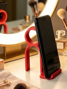 Multi- Function Phone Stand For Desk, Lazy Bracket For Bed& Office, Anti- Slip Portable Holder With Storage, Simple Plastic Decor For Home Office, Travel& Bathroom, Desktop Phone Cradle For Watching Movie,It'S The Perfect Gift For Oneself - Multicolor - View 10