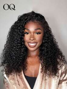 OQ 200% Density 14-28 Inch Seamless Water Wave Flip-Over Half Wig, 3-In-1 Half Wig With Drawstring, Soft Fit, Natural Hairline, Natural Color, Untreated Virgin Hair, Natural Look - SNatural - View 1
