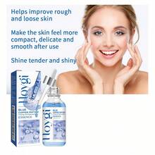 Hoygi Serum Pengencang Peptida Tembaga Biru, Melembapkan, Menghidrasi, Mengencangkan Kulit, Mengurangi Garis Halus, Mencerahkan Kulit Wajah - MultiWarna - View 4