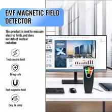 Upgrade K3 EMF Upgrade Digital Detector 5 Level LED Display For Home Electromagnetic Field Measurement And Paranormal Research - Black - View 1